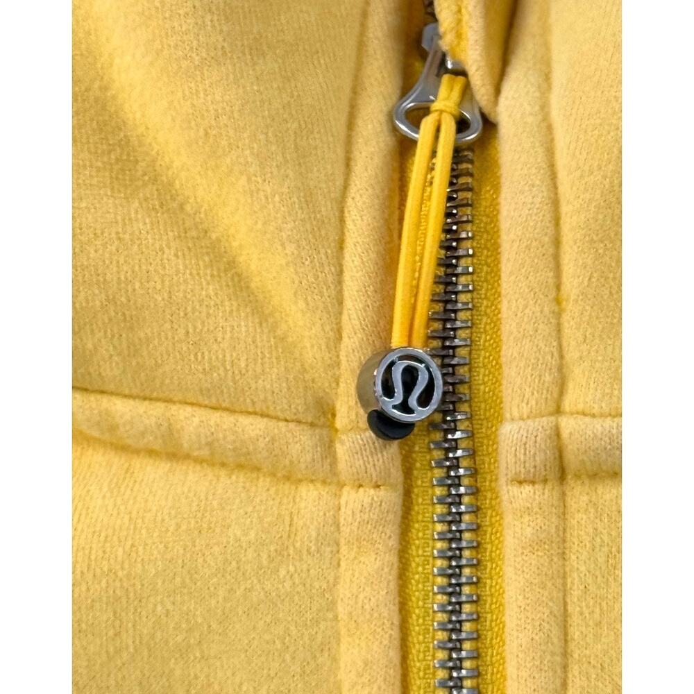 Lululemon Vintage Scuba Size 10 Yellow Heavyweight - Picture 3 of 5